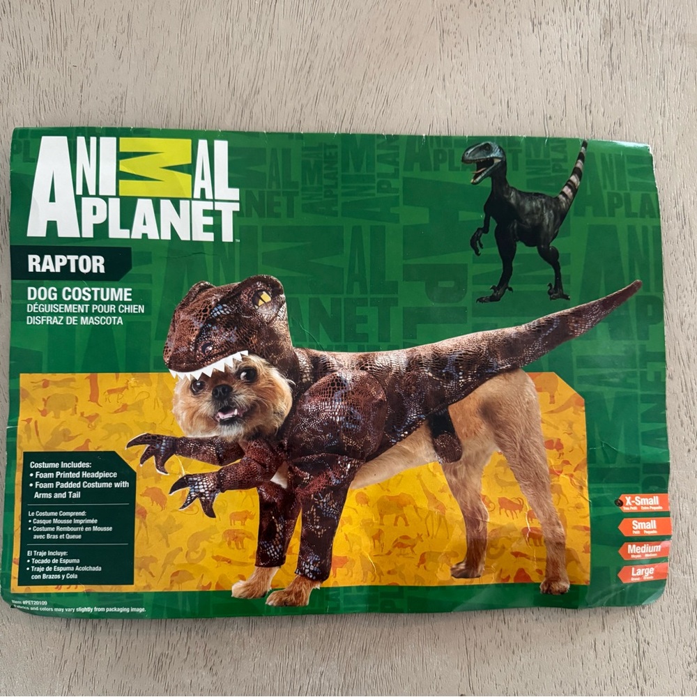 Raptor Costume - Red